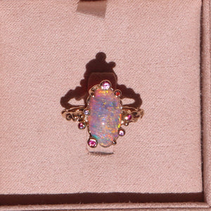 Dreamsicle Opal Ring