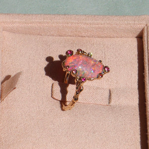 Dreamsicle Opal Ring