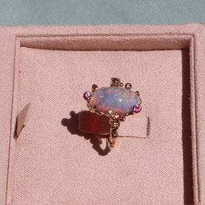 Dreamsicle Opal Ring