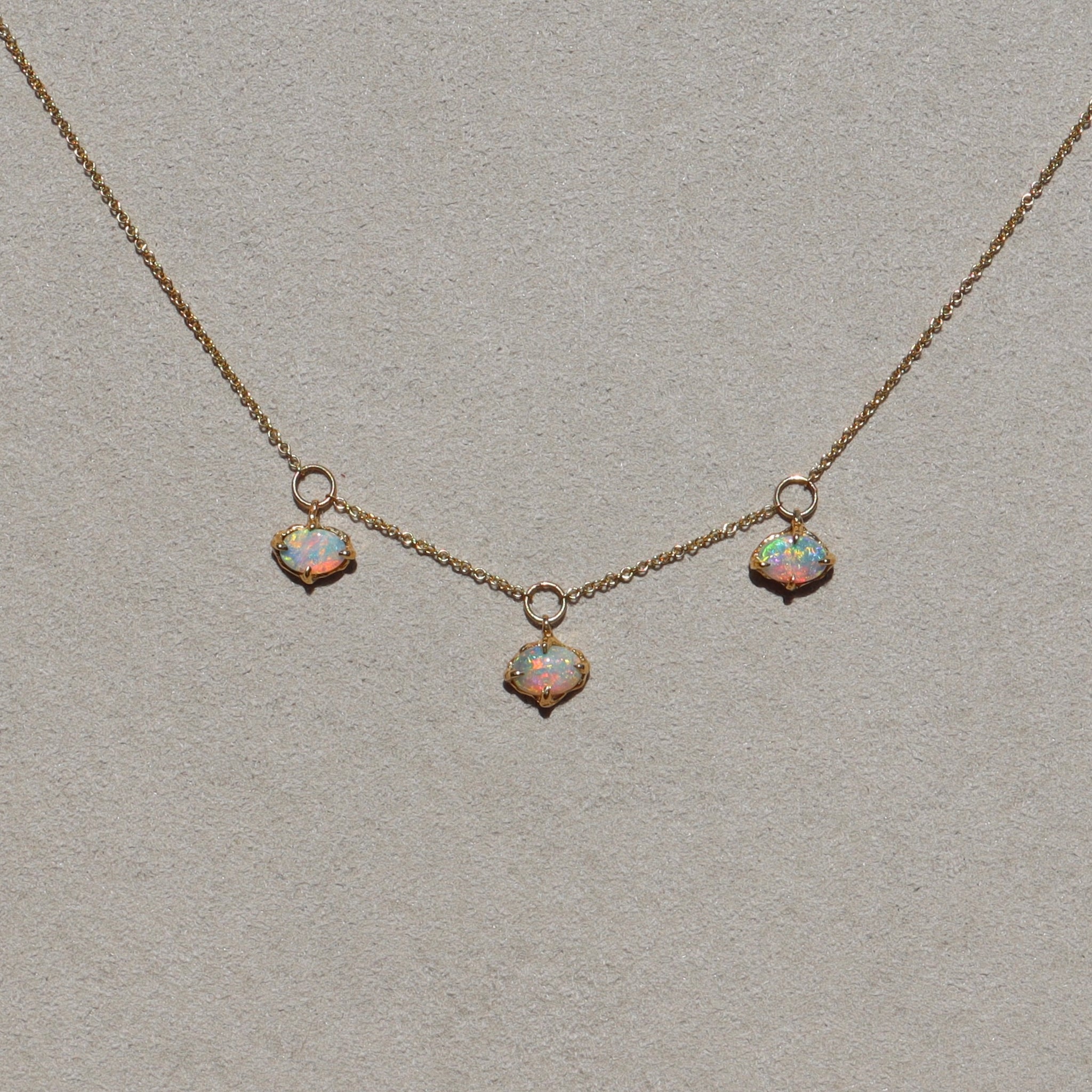 Opal Trio Universe Necklace